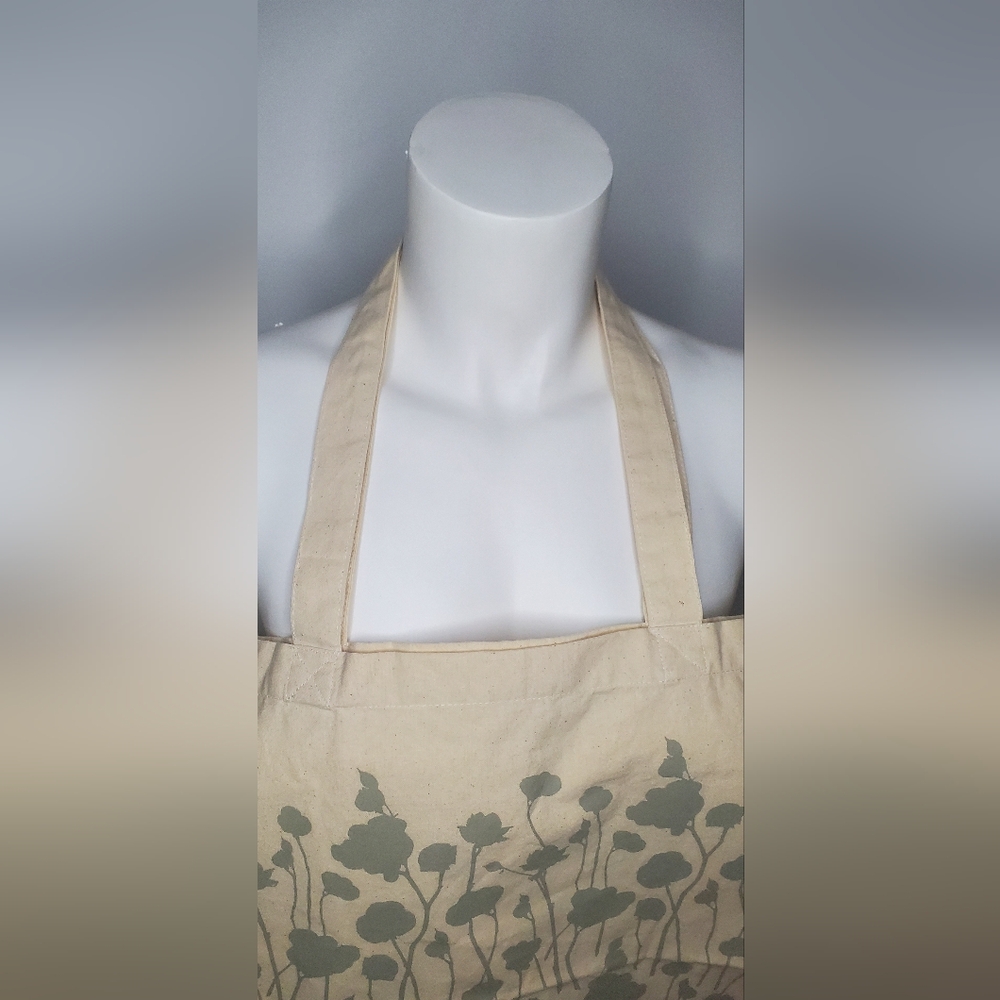 Supima - Worlds Famous Cotton Cream Floral Tote Bag - Picture 3 of 9